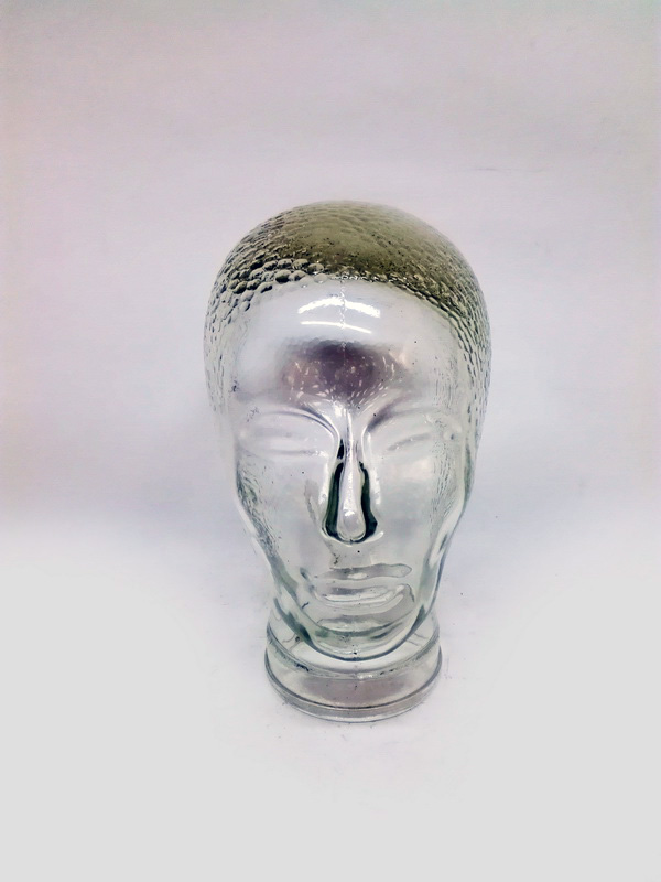 cabeza cristal 26x14x19 (7eu.) 1u